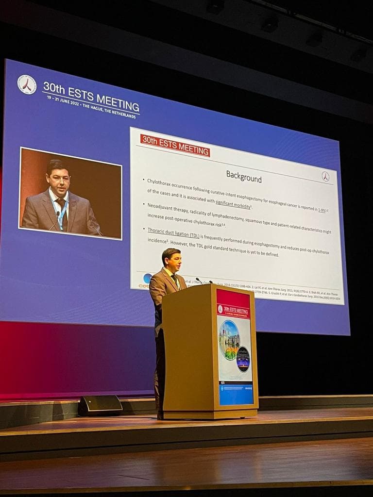 30º Congresso Europeu de Cirurgia Torácica